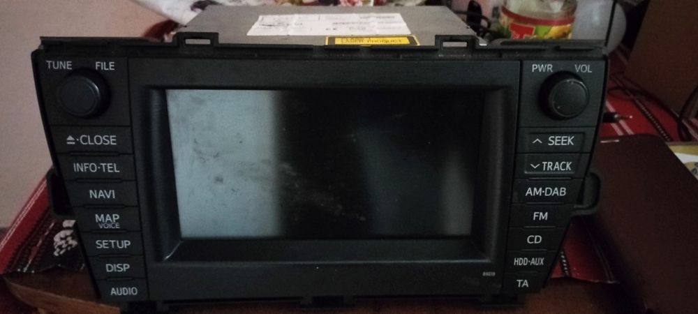 Toyota Prius 3 hybrid- navigație