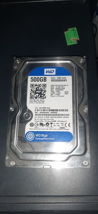 Kompyuterni xotirasi vent 500g sotiladi