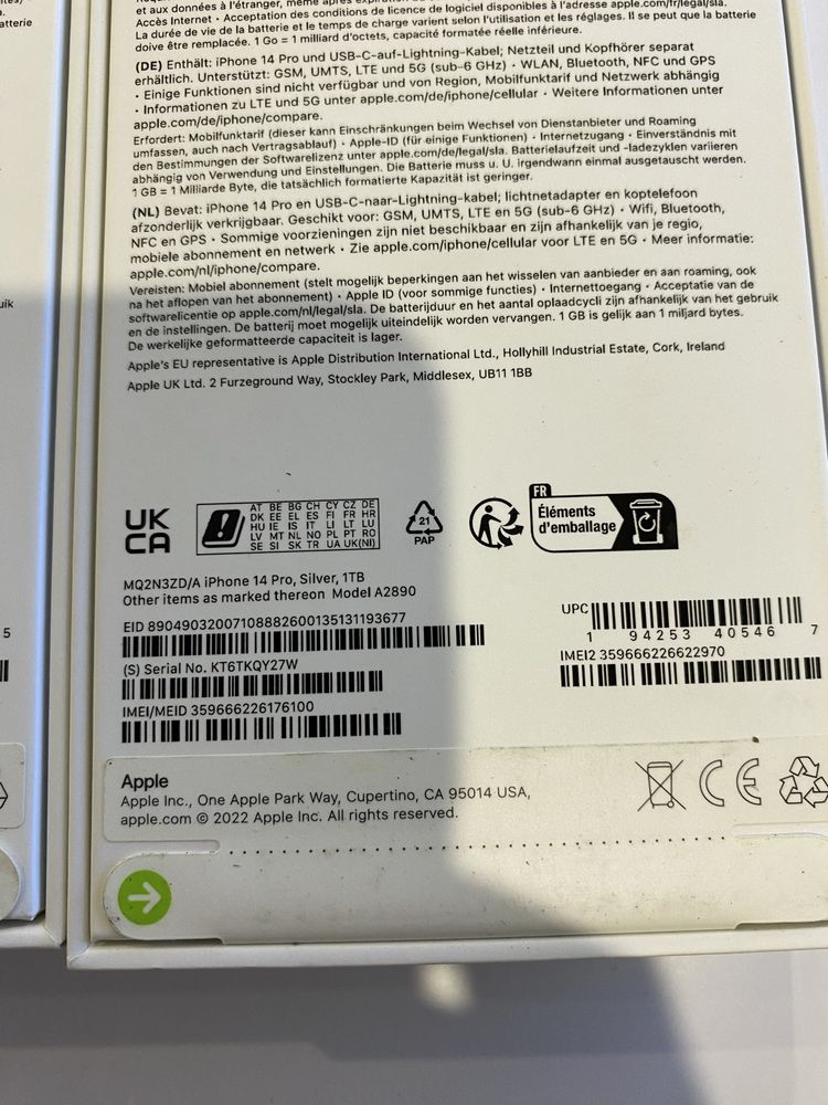 iPhone 14 Pro—1TB. Noi Sigilate !!!
