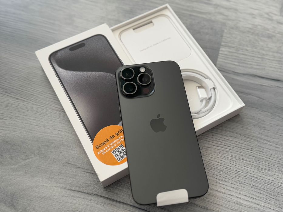 iPhone 15 Pro Max 256GB Black Titanium