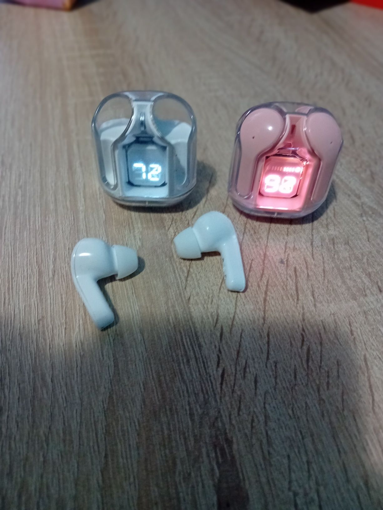 Două perechi caști HandsFree Bluetooth Wireless Microfon. Noi