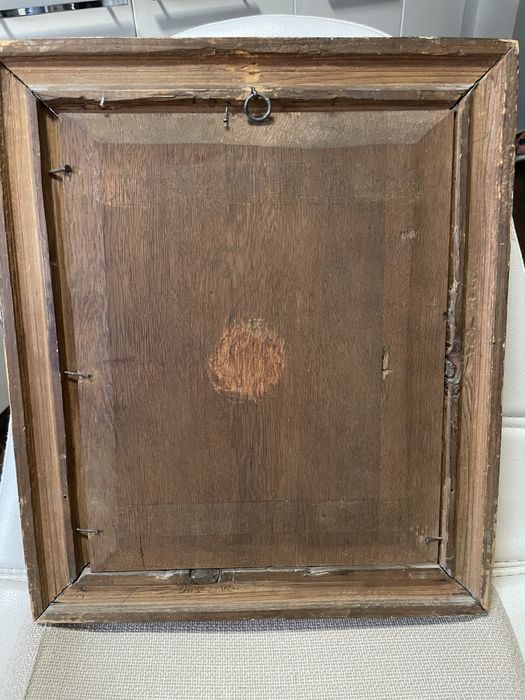 Tablou vechi-cromolitografie