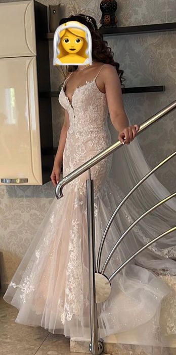 Rochie de mireasa marca Enzoani Magnolia (cadou voal și cerc)