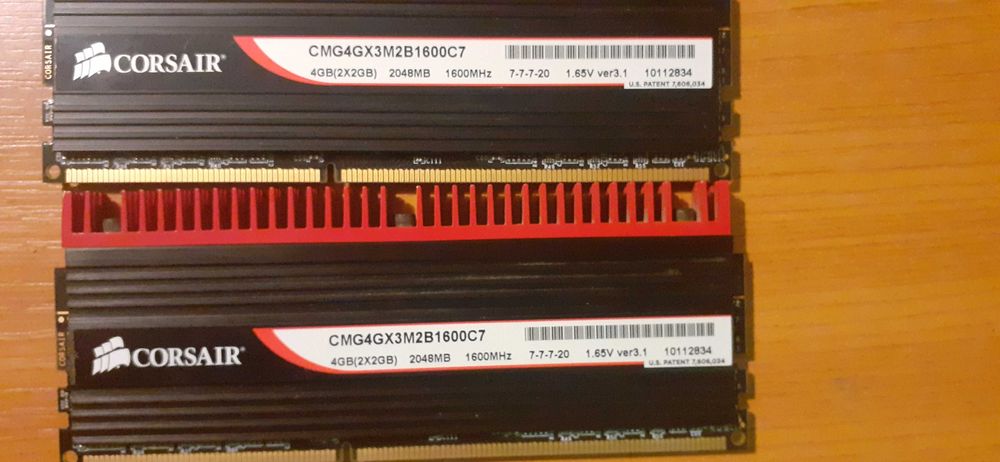 Memorie PC Corsair 2x2 Gb 4Gb ddr 3 1600 Mhz