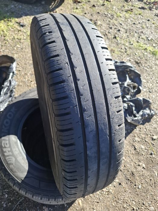 Vand set 4 anvelope 195 75 16 C hankook de vara