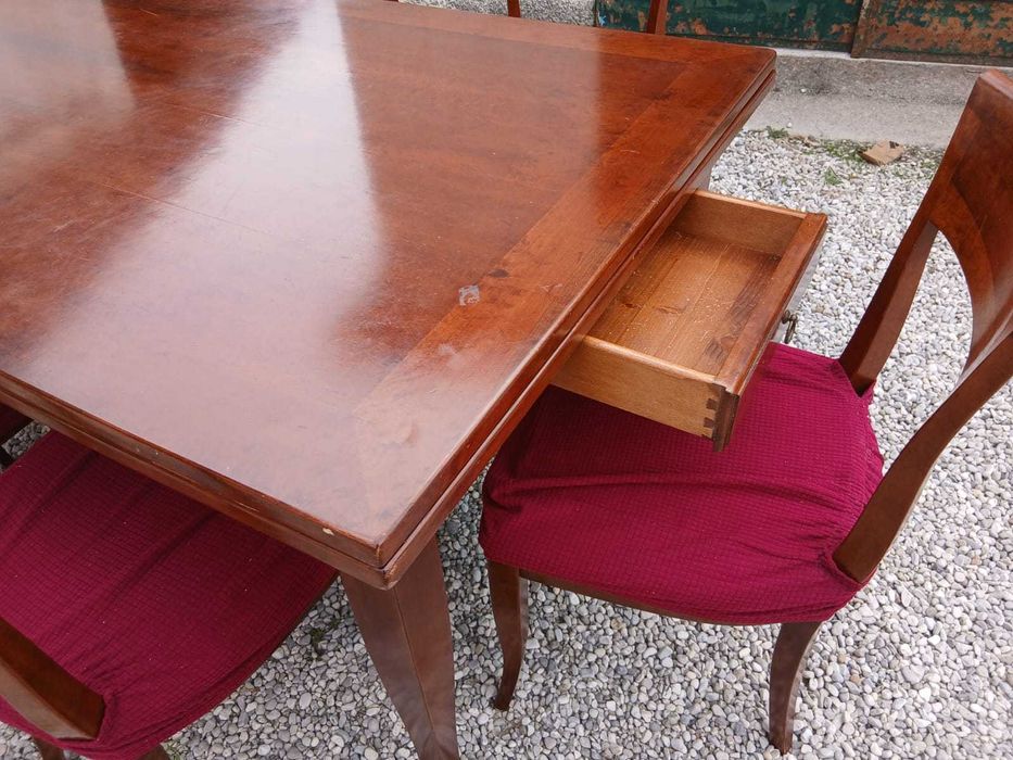 Masa Sufragerie cu 8 Scaune