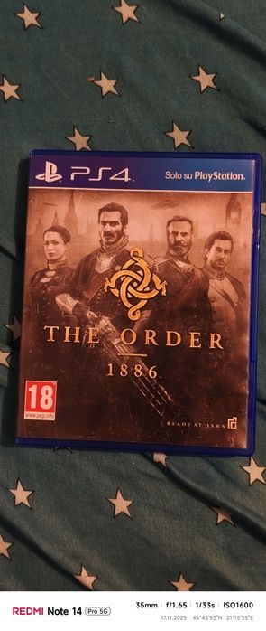 Vând The Order 1886 Ps4