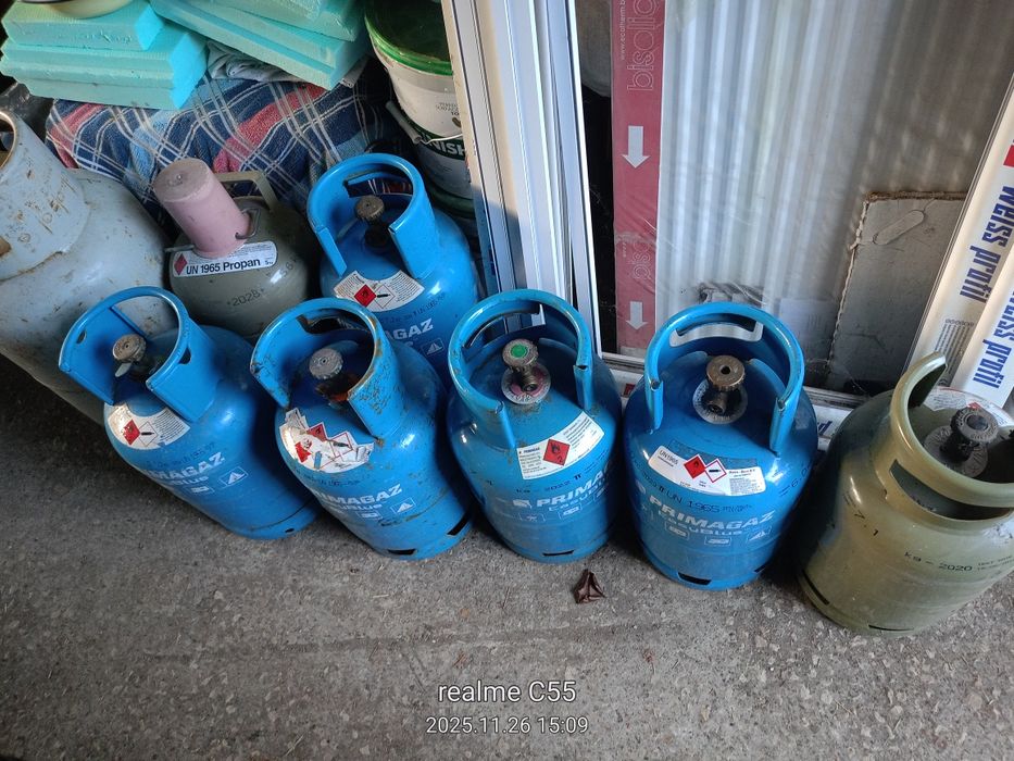 Газови бутилки за каравана или кемпер