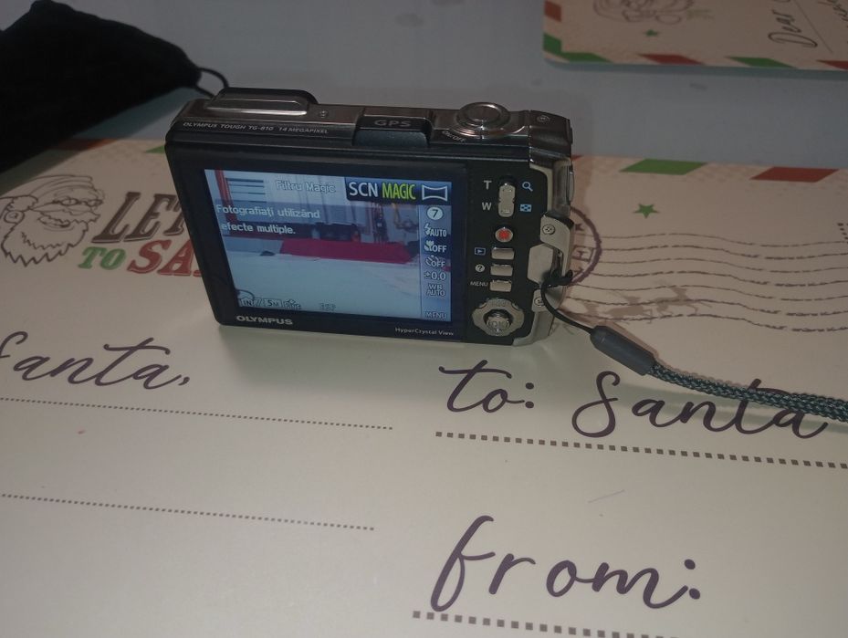 Waterproof Digital Camera Olympus Tough, 14 MP, GPS,subacvatic,zoom 5x