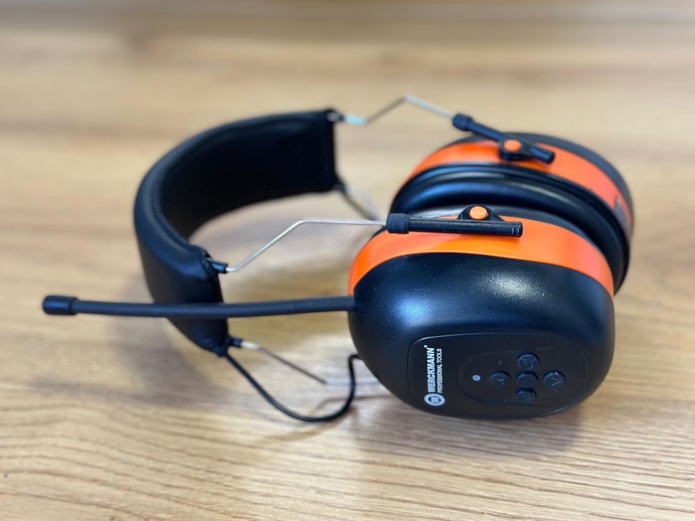 Casti protectie fonica active cu radio werckmann noise canceling