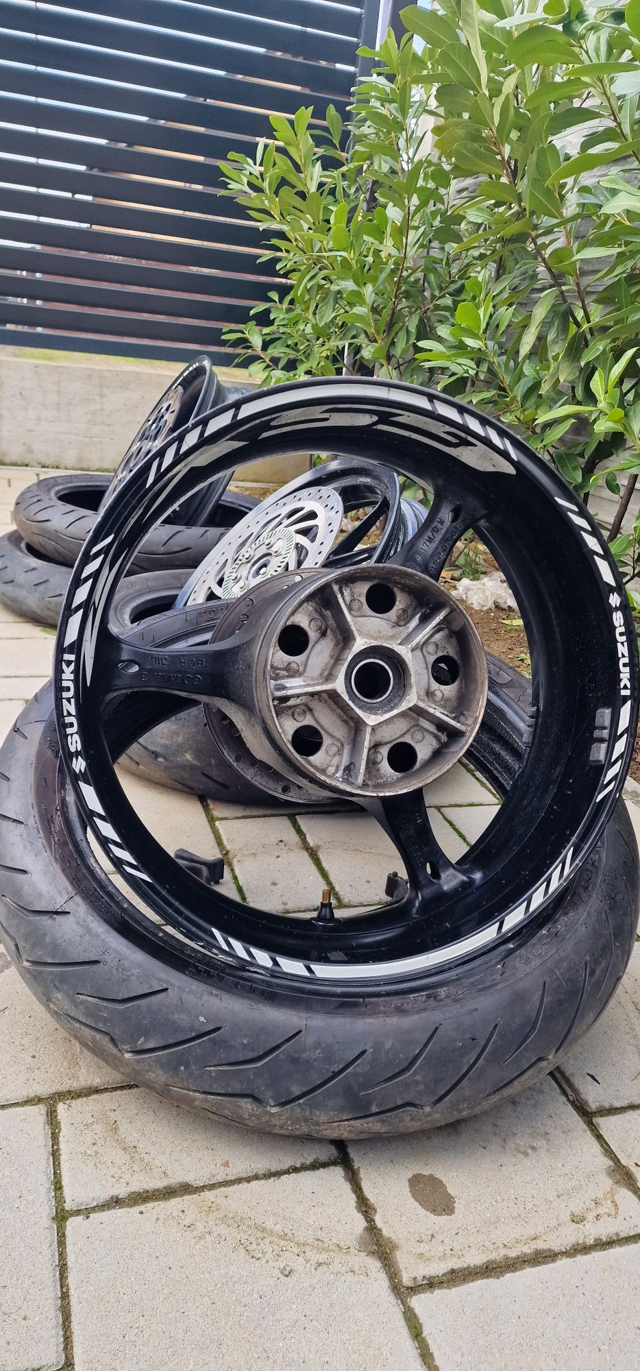 Janta roata Suzuki GSXR 600 750 2006 fata spate