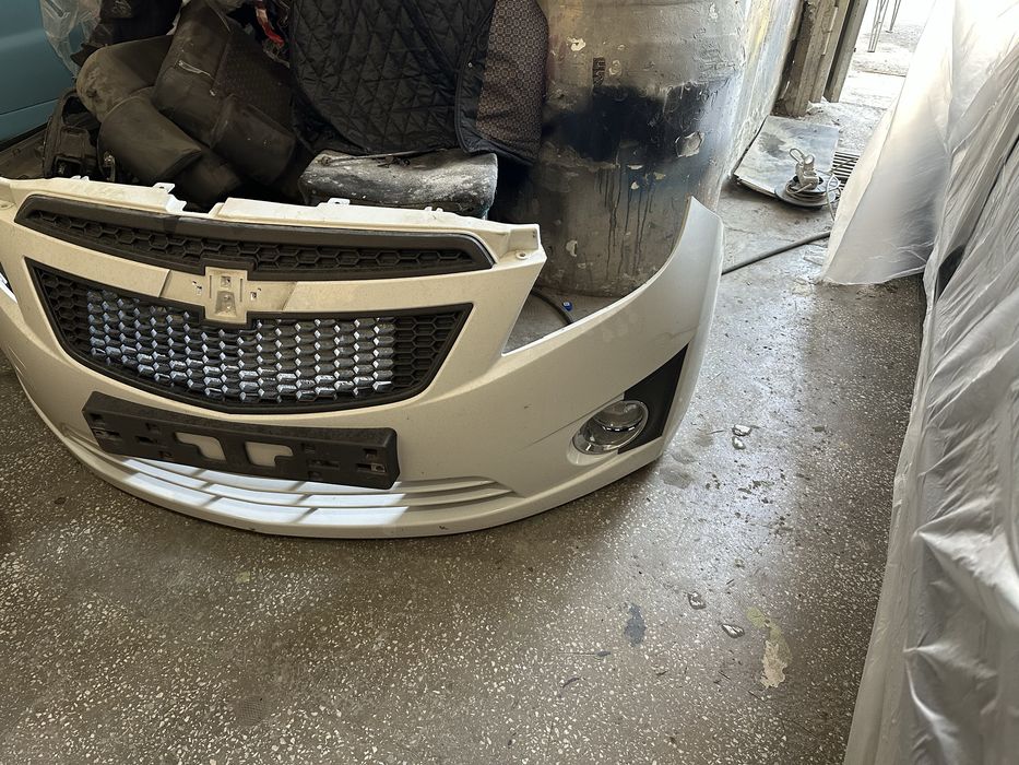 Спарк бампер в сборе