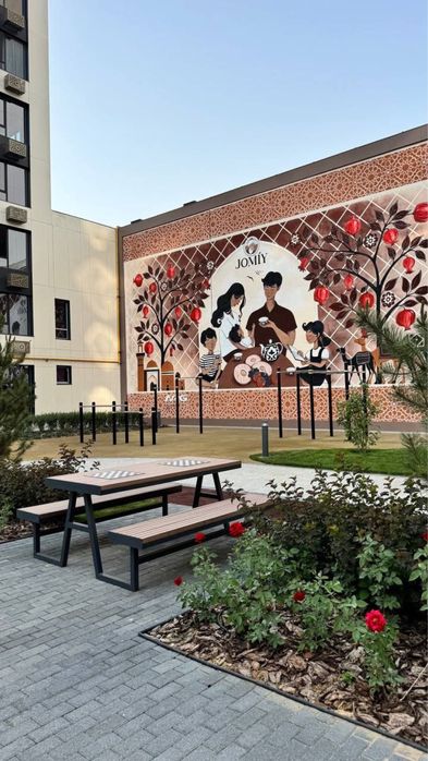 Продаётся евро-двушка в жилом комплексе бизнес-класса NRG Jomiy.