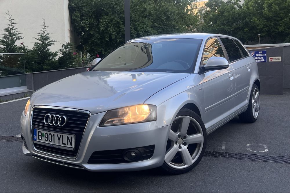 Audi A3 2009 S-line Euro 5 • 2.0benzina 200cp • Cutie Automata