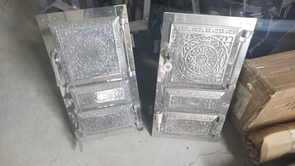 Usa portita focar pentru soba fier inox si aluminiu