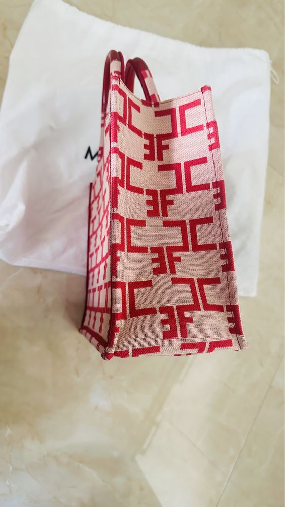 Дамска чанта Elisabetta Franchi Small Monogram Bag