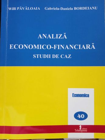 Analiza economico-financiara - studii de caz (carte noua)
