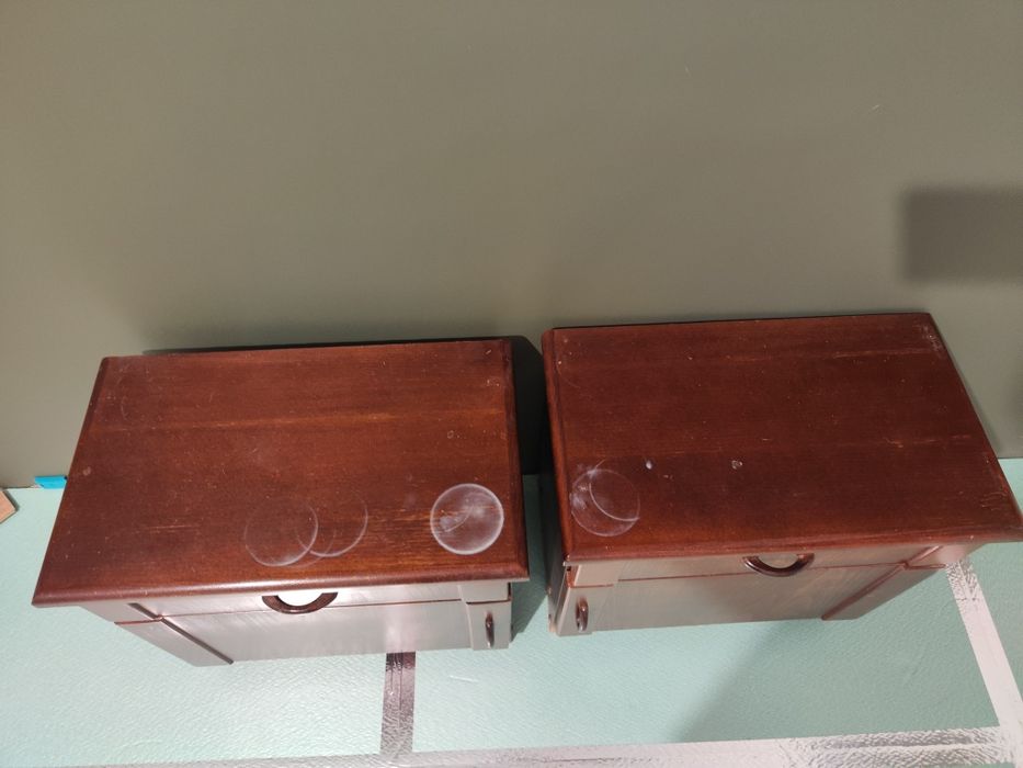 Легло 190х160 без матрак с нощни шкафчета