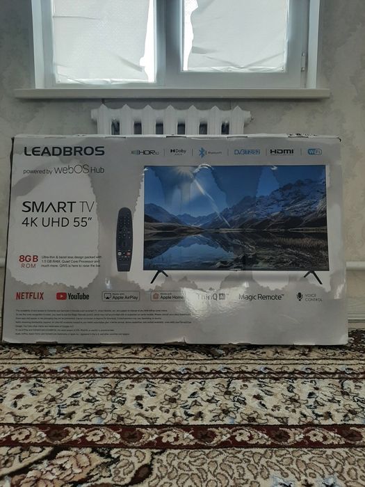 телевизор SMART TV 4K UHD 55"