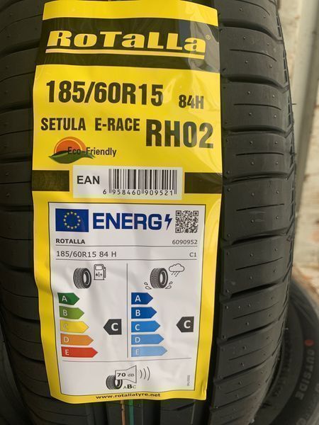 Нови летни гуми ROTALLA SETULA E-RACE RH02 185/60R15 84H НОВ DOT