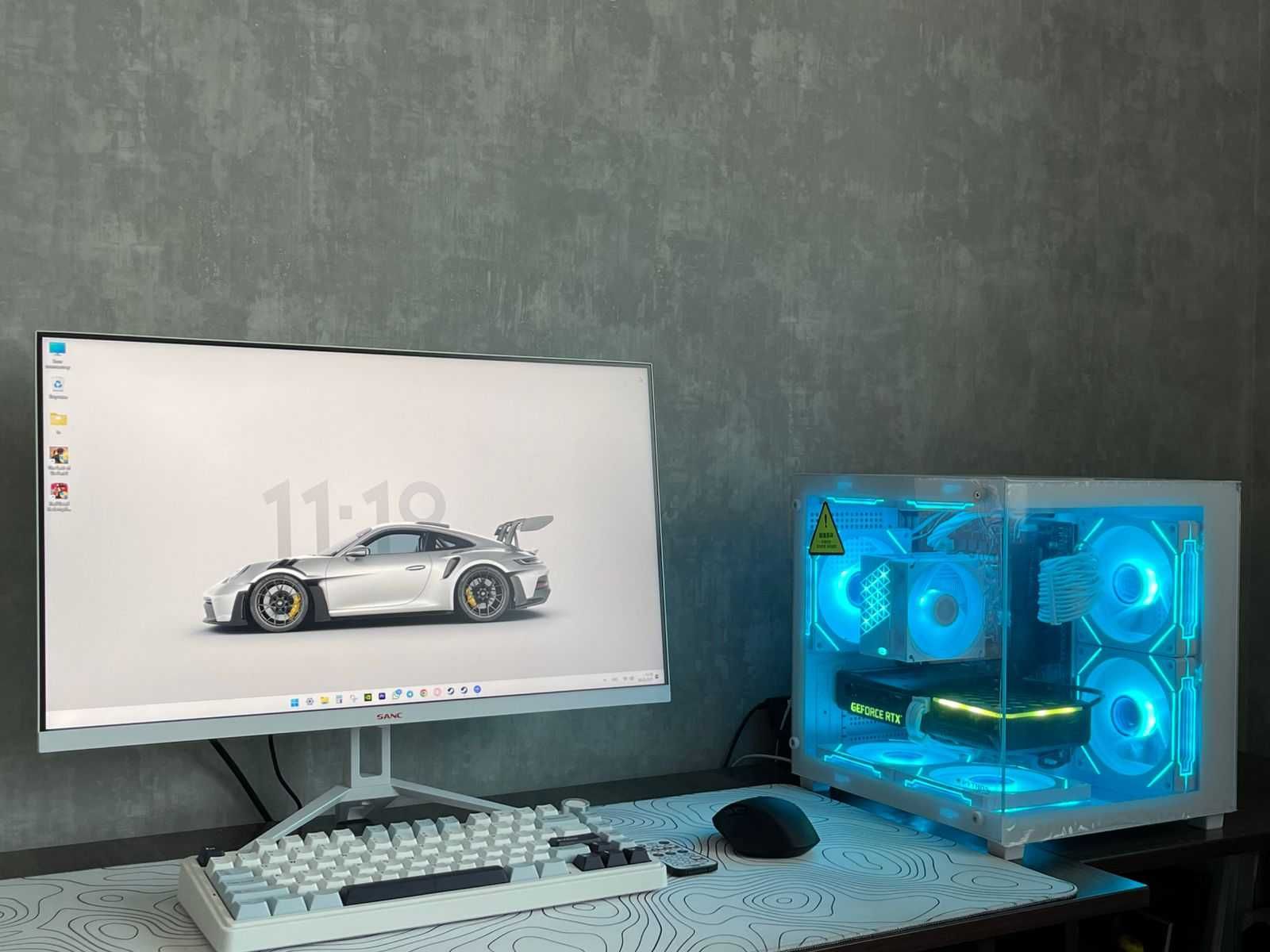 Игровой компьютер/i5 12400F/RTX 3060TI/ОЗУ 32ГБ/SSD M2 1000GB/МОНИТОР