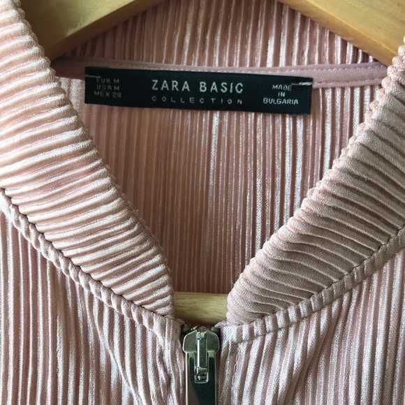 Zara Бомбър розово яке, М размер