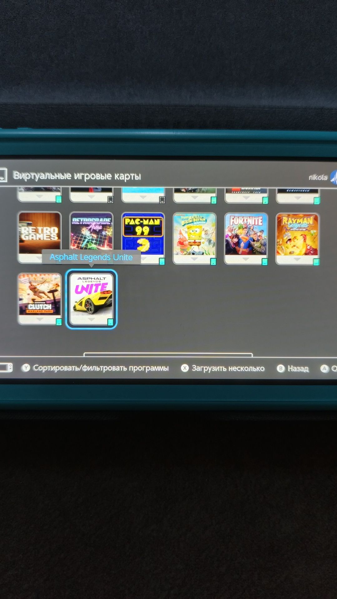 Nintendo switch игры