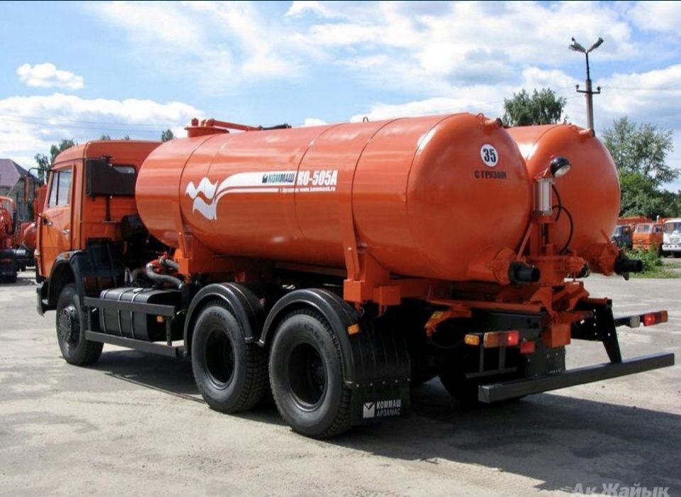 Камаз вакуум ассенизатор откачка септик
