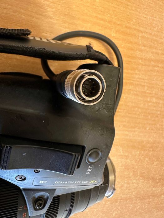 Obiectiv broadcast Canon YJ20x8.5B4 KRS SX12 20x IF B4 2/3