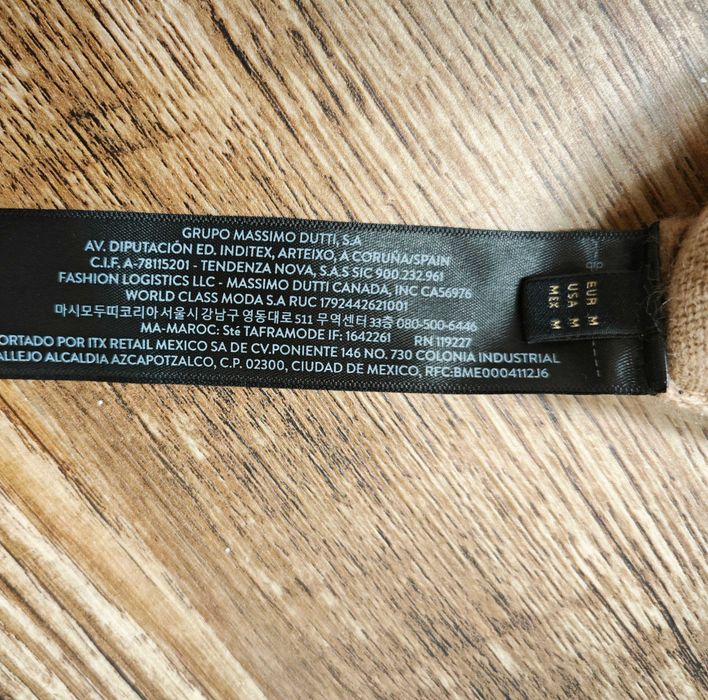 Massimo Dutti Дамски пуловер вълна / кашмир размер М