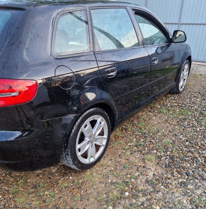 Fata completa audi a3 8p facelift ly9b bara capota faruri trager aripa