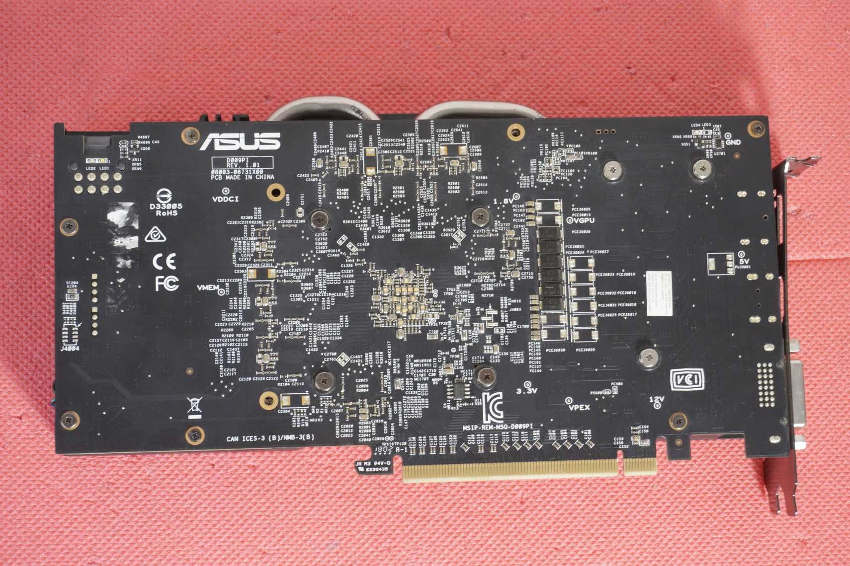 Видеокарта GPU RX 470 4GB ASUS (Един DVI изход) / Вкл.ДДС