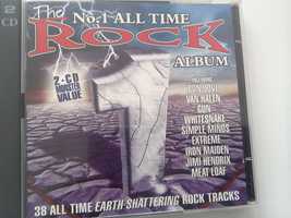 CD Hard Rock All time dublu, original cu cărticică