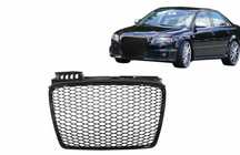 Grila RS Audi A4 B7 Facelift (2004-2008) RS4 Negru Lucios