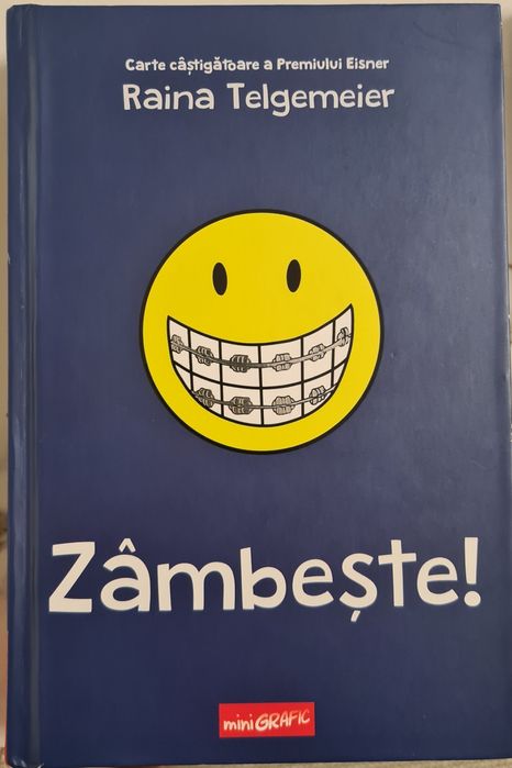 Carte cu benzi desenate Zâmbește