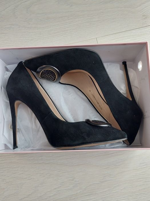 Pantofi Epica piele intoarsa 39