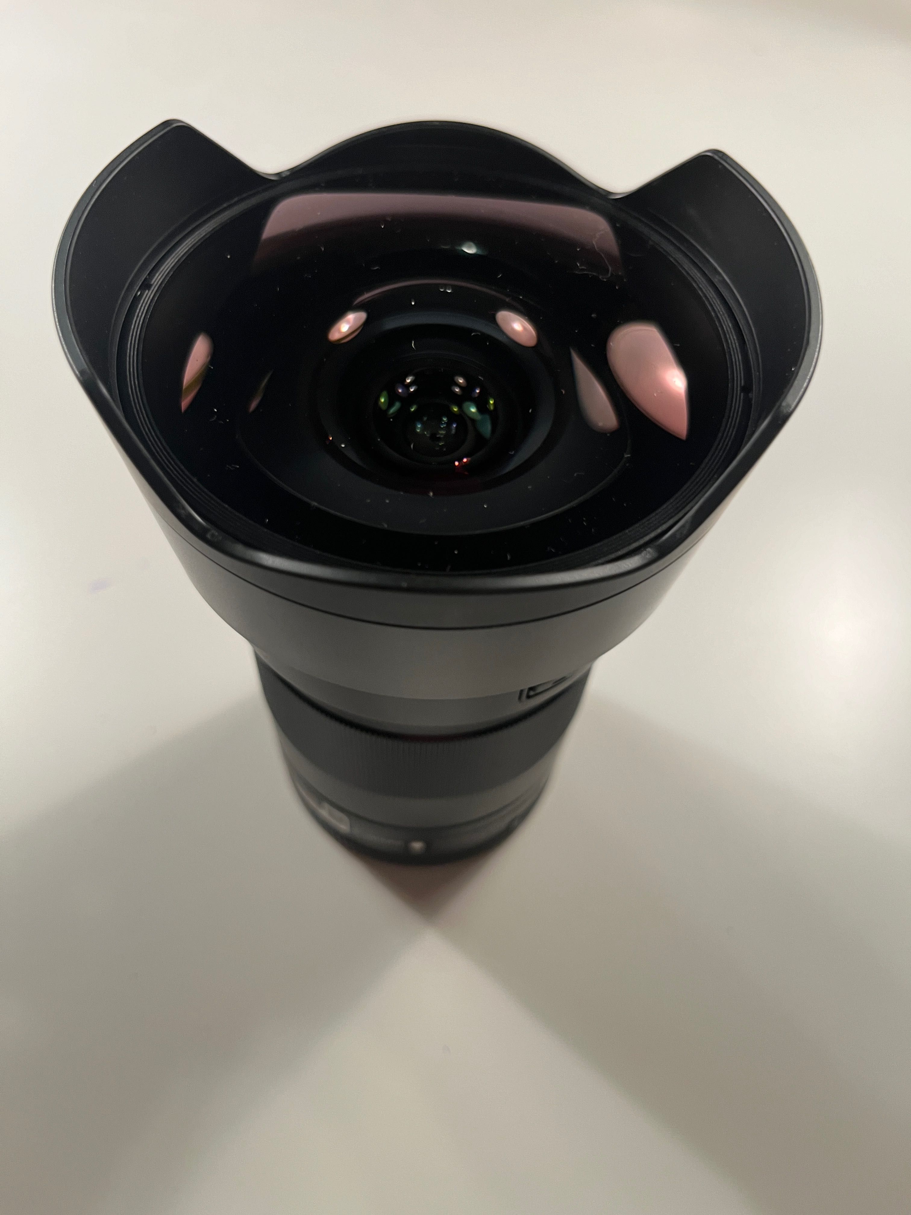 Oбектив Sony FE 28mm f/2 + конвертор Sony Fisheye Converter