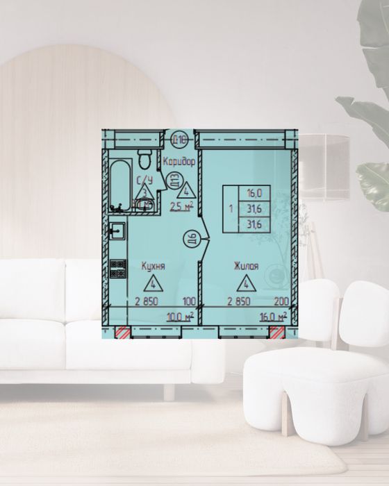 Рассрочка от застройщика Заречный