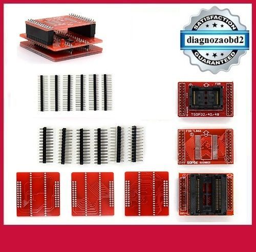 Set adaptoare TSOP32 TSOP40 TSOP48 SOP44 SOP56 programator TL866