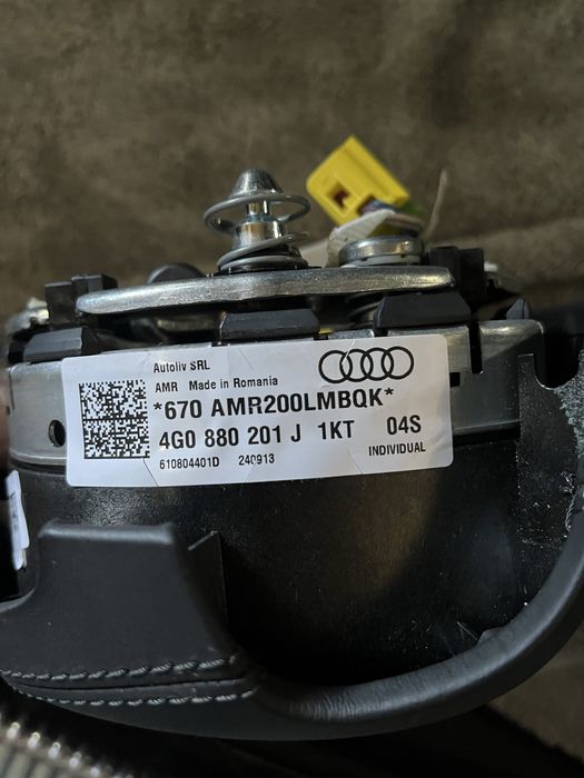 Audi волан с кожен ейрбег