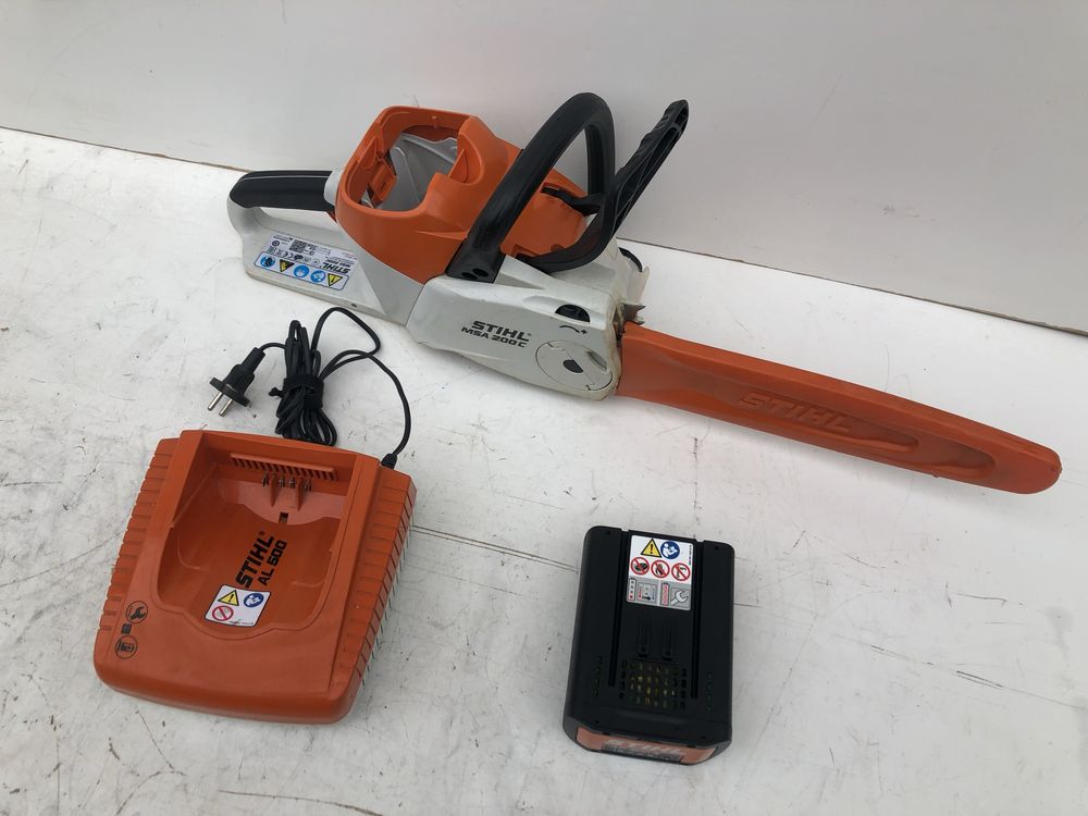 Drujba pe Acumulator STIHL MSA 200 C Fabricatie 2019