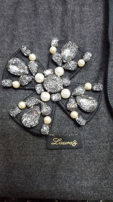 Brosa pandantiv cruce  Laura8 handmade original