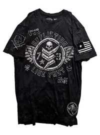 tricou affliction usa XL opium sematary drain y2k