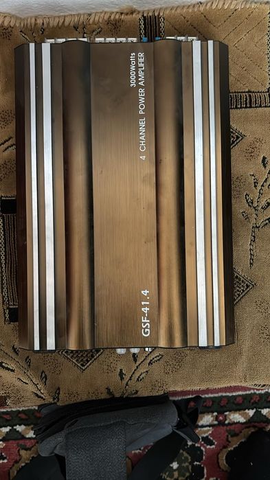 Усилитель звука — мощный, работает отлично