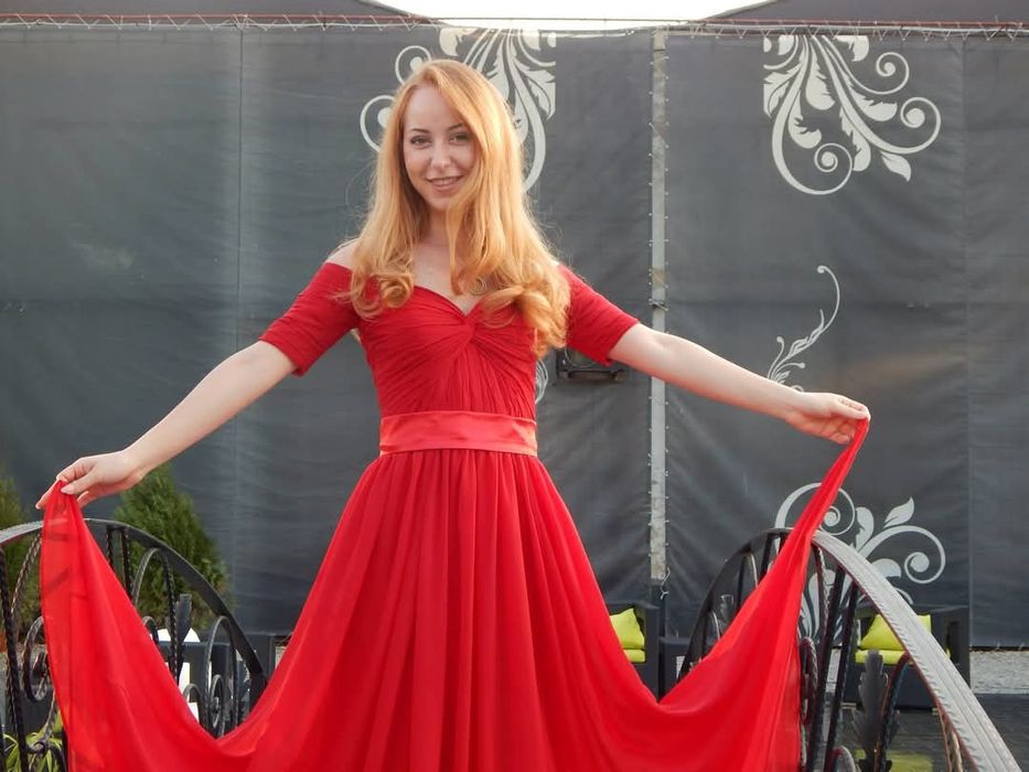 Rochie bal voal ROSIE