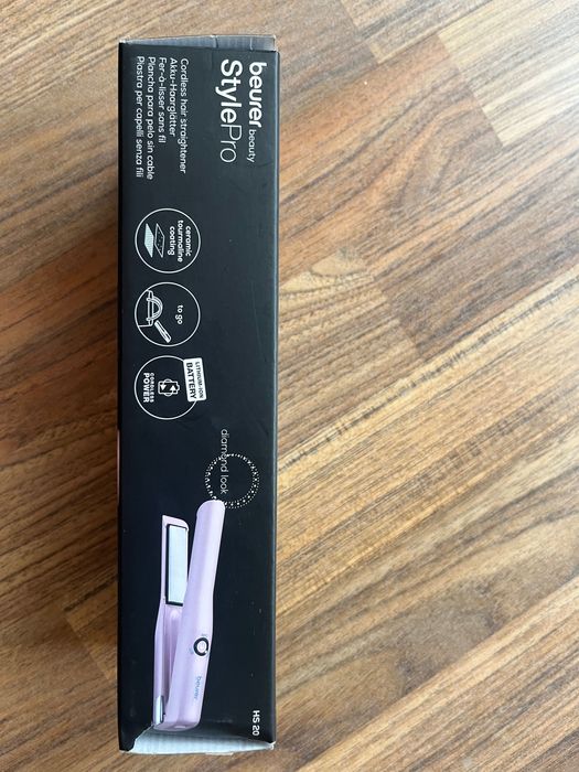 Безжична travel-size преса за коса Beurer StylePro
