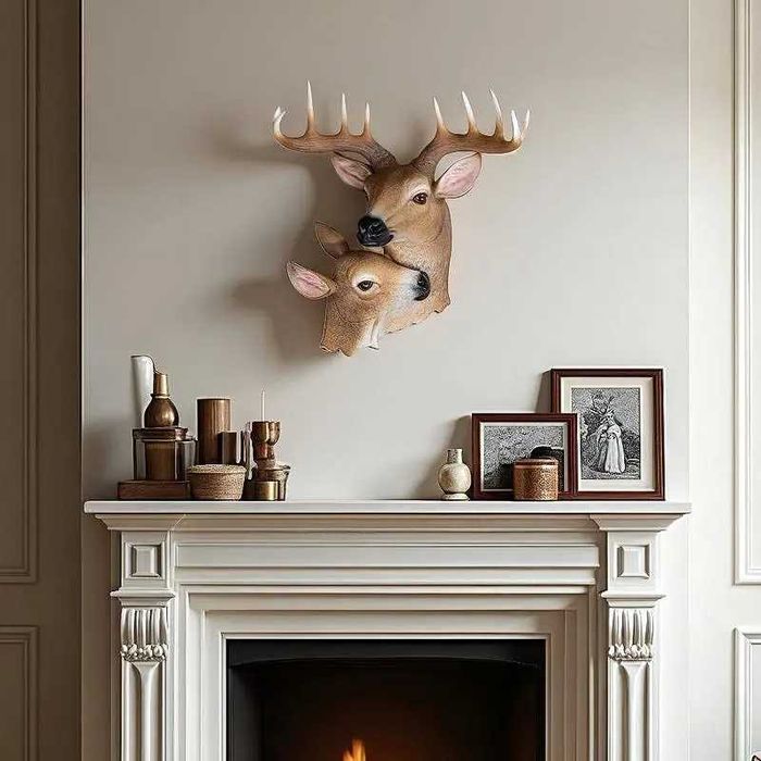 Пано За Елен - Декорация за Стена Еленчета 35см