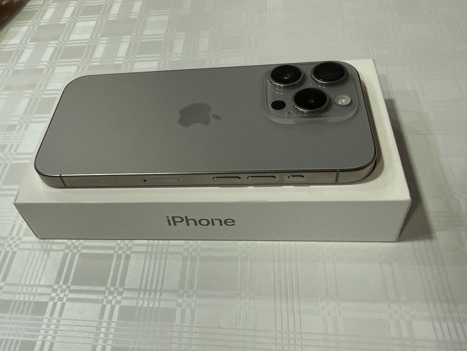 Iphone 15 Pro, 128GB, Natural Titanium