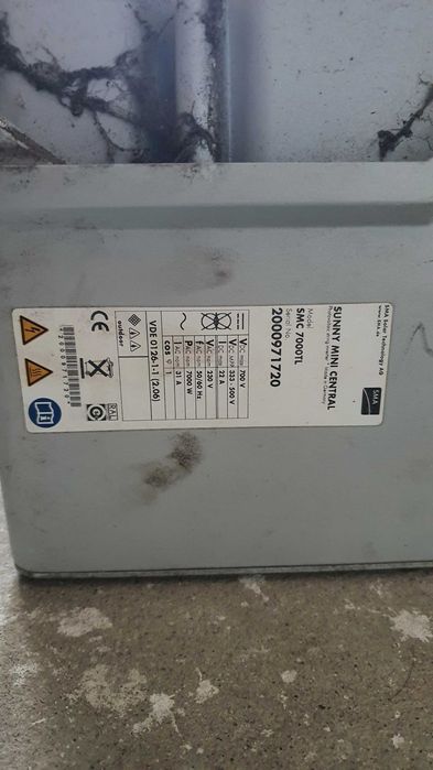 Invertor Sunny Mini Central SMC 7000 TL