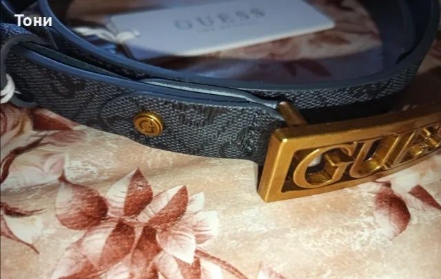 GUESS Оригинални Дамски Колани от Естествена Кожа Нови